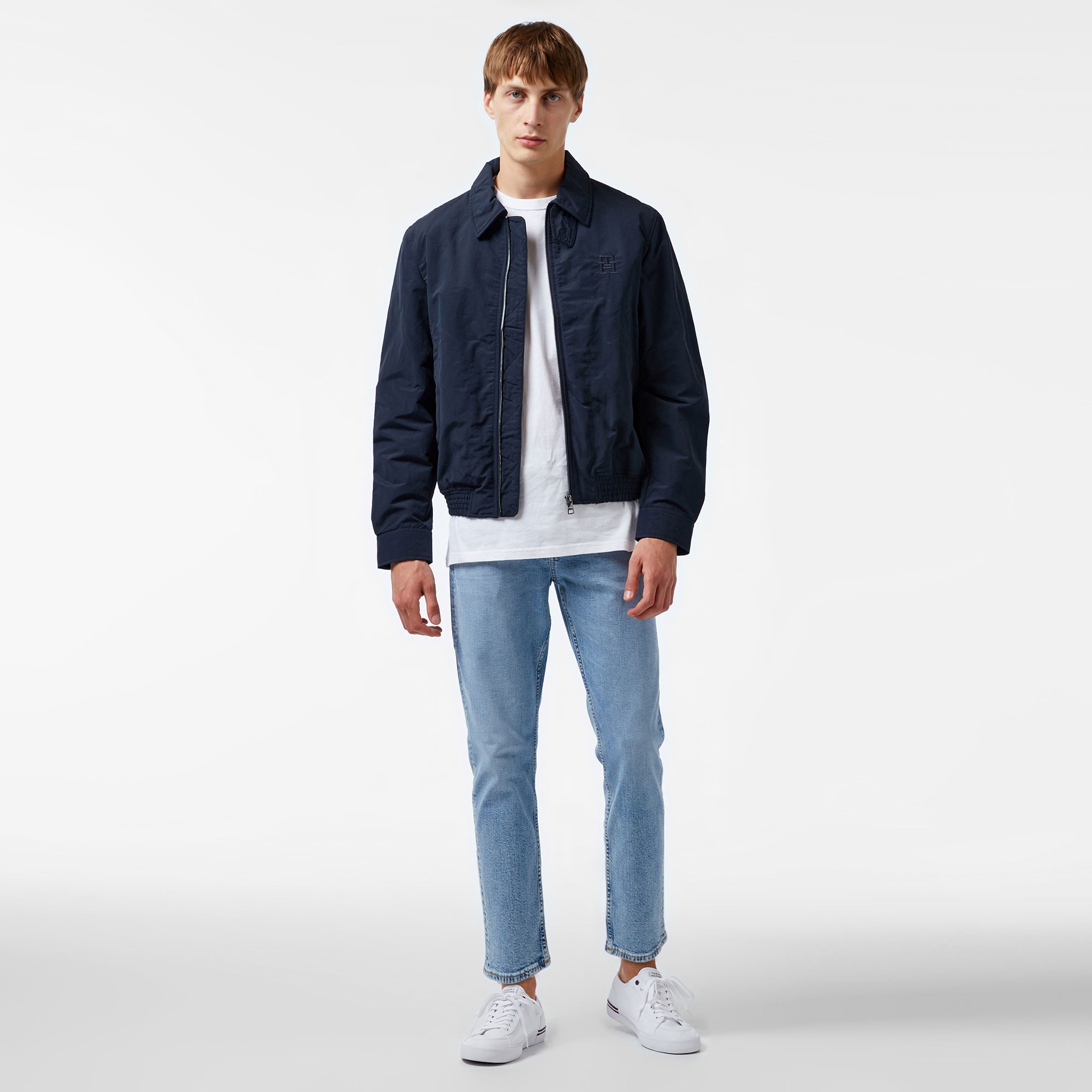 Tommy Hilfiger Erkek Mavi Ceket