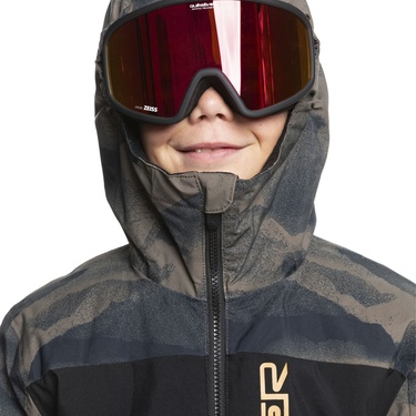  Quiksilver Side Hit Youth Erkek Çocuk Snowboard Ceketi