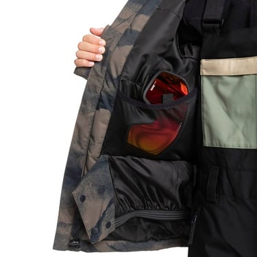  Quiksilver Side Hit Youth Erkek Çocuk Snowboard Ceketi