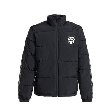  Quiksilver Puff The Dragon Erkek Siyah Snowboard Ceketi