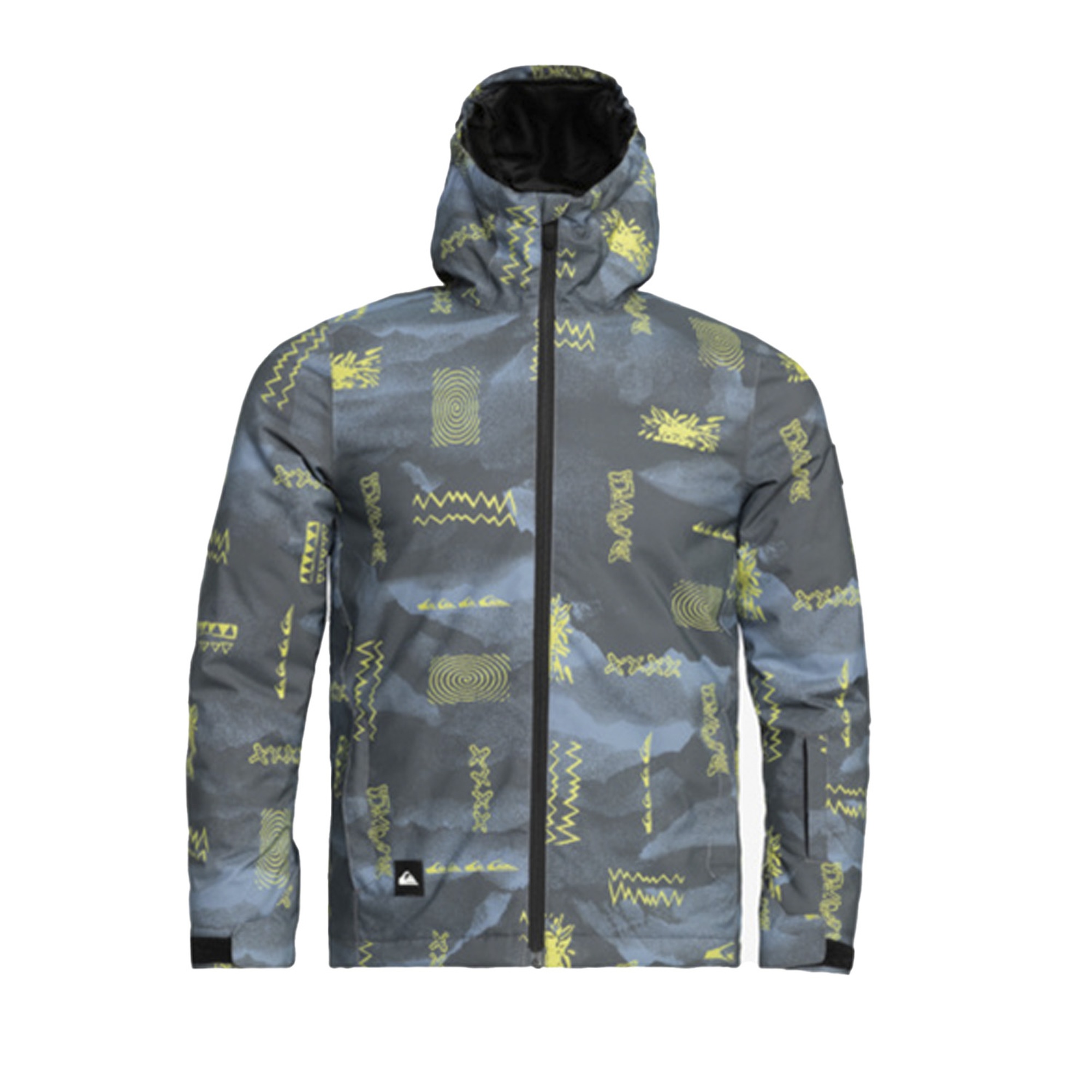 Quiksilver Mission Printed Youth Erkek Çocuk Snowboard Ceketi