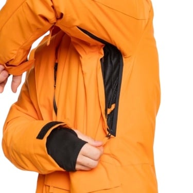  Quiksilver Mission Solid Jk Erkek Snowboard Ceketi