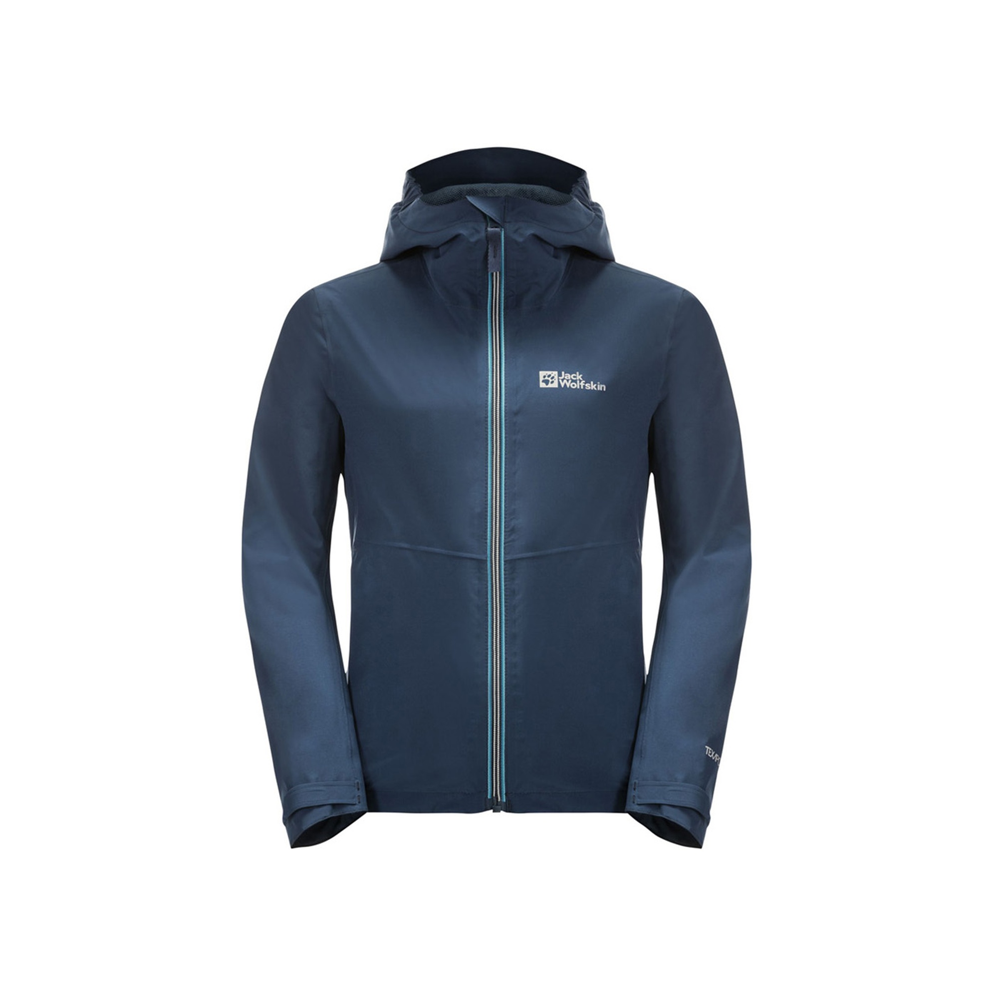 Jack Wolfskin Jwp Shell K Unisex Çocuk Mavi Outdoor Ceketi