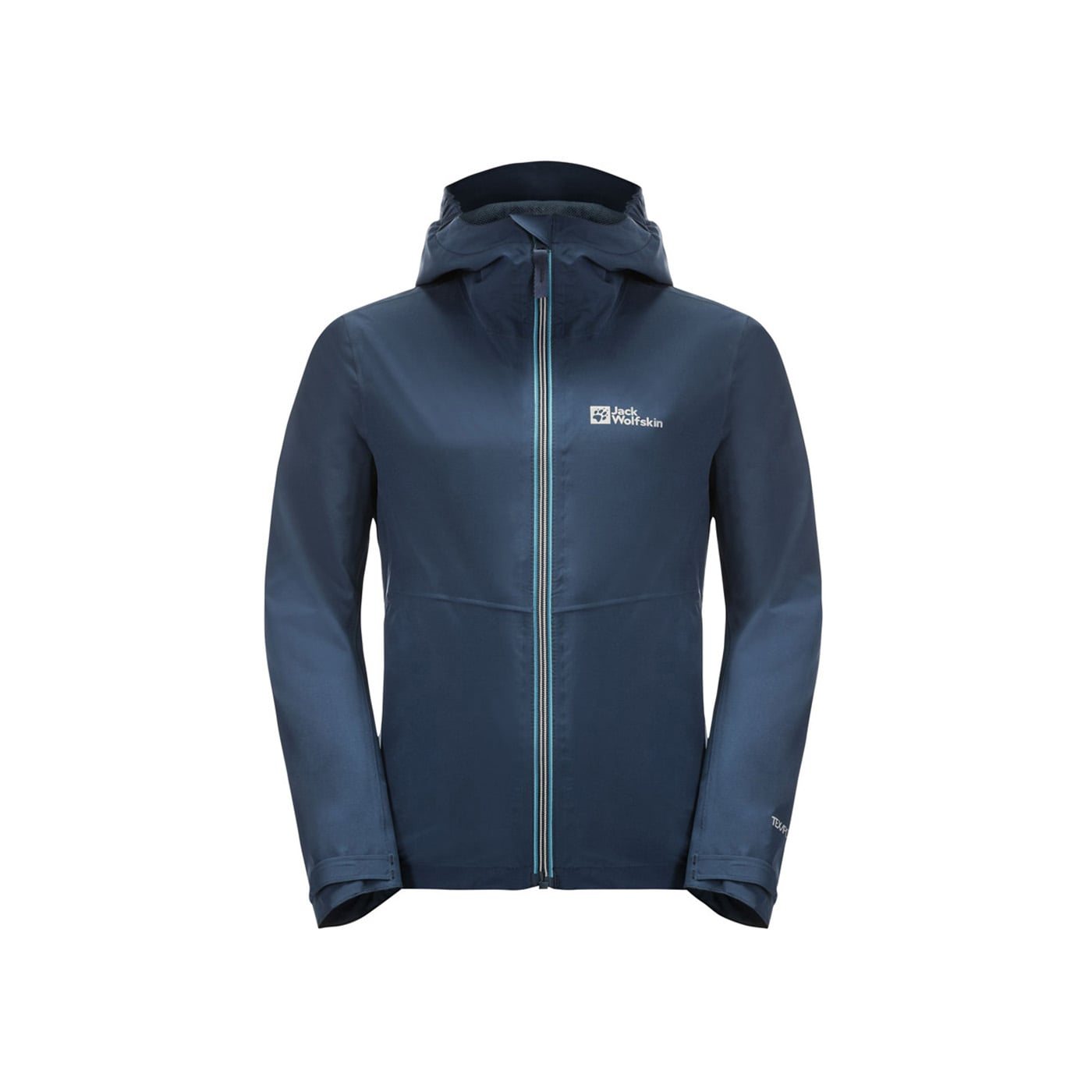  Jack Wolfskin Jwp Shell K Unisex Çocuk Mavi Outdoor Ceketi