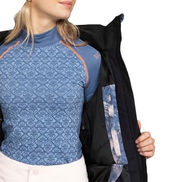  Roxy Jetty Kadın Mavi Snowboard Ceketi