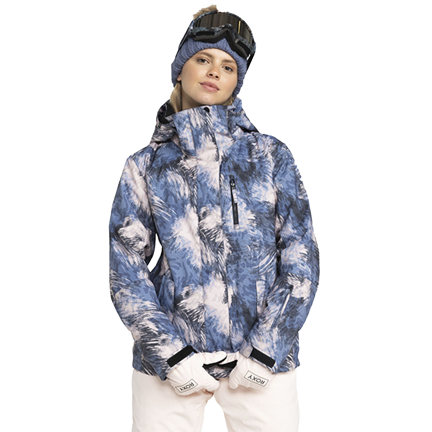  Roxy Jetty Kadın Mavi Snowboard Ceketi