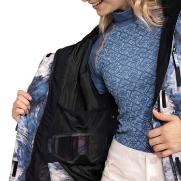  Roxy Jetty Kadın Mavi Snowboard Ceketi