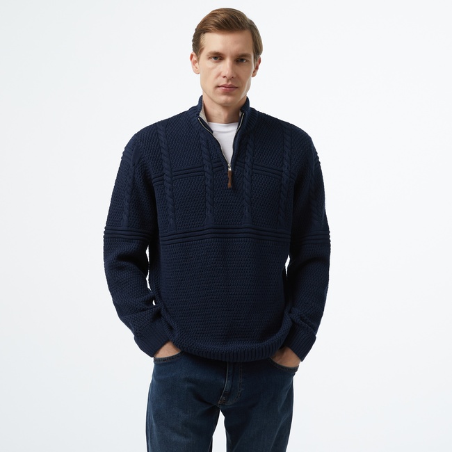  Nautica Erkek Lacivert Regular Fit Triko