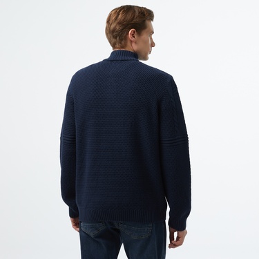  Nautica Erkek Lacivert Regular Fit Triko