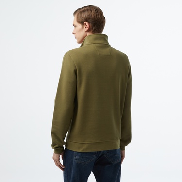  Nautica Erkek Yeşil Regular Fit Sweatshirt