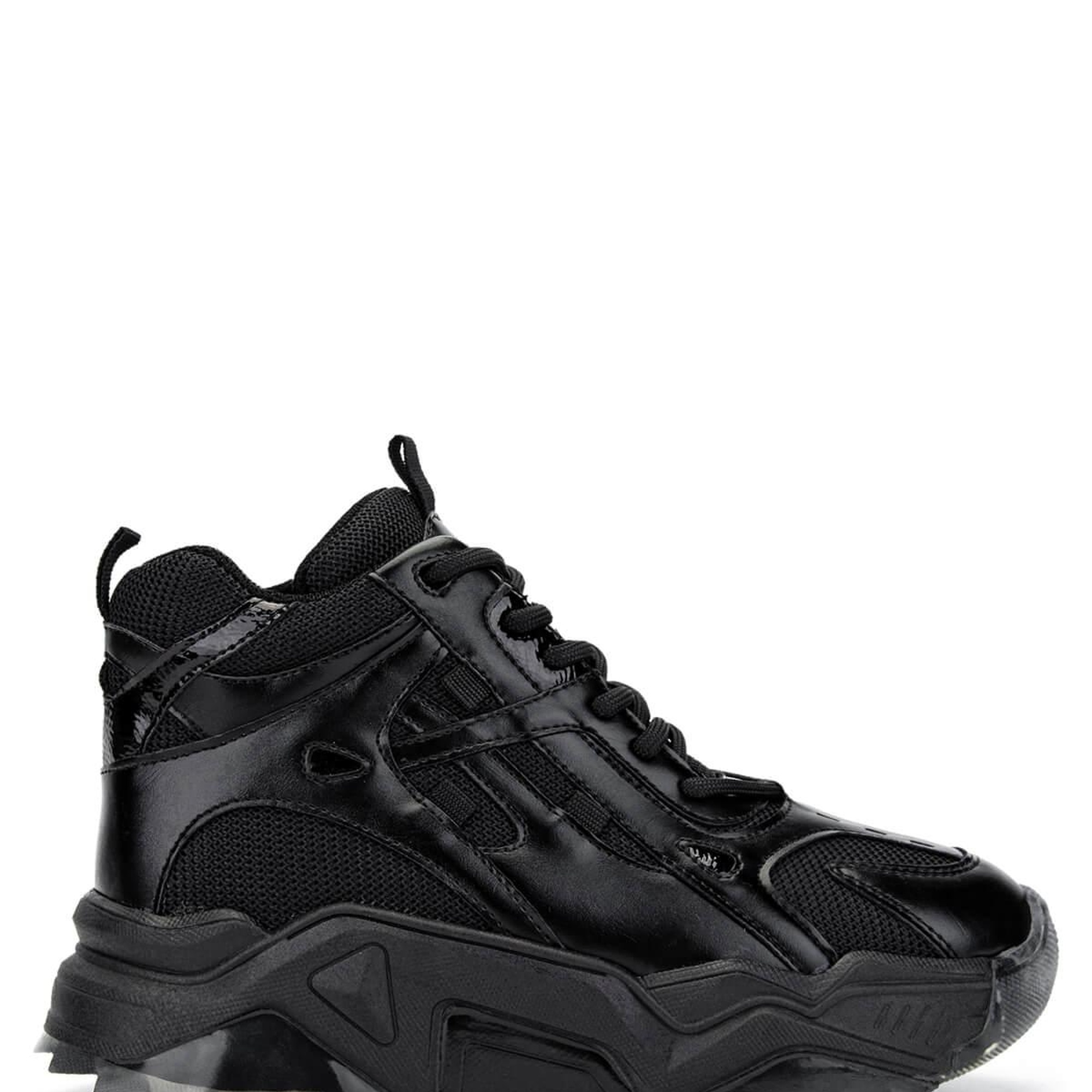 Tamer Tanca Kadın Vegan Siyah/Siyah Sneakers & Spor Bot