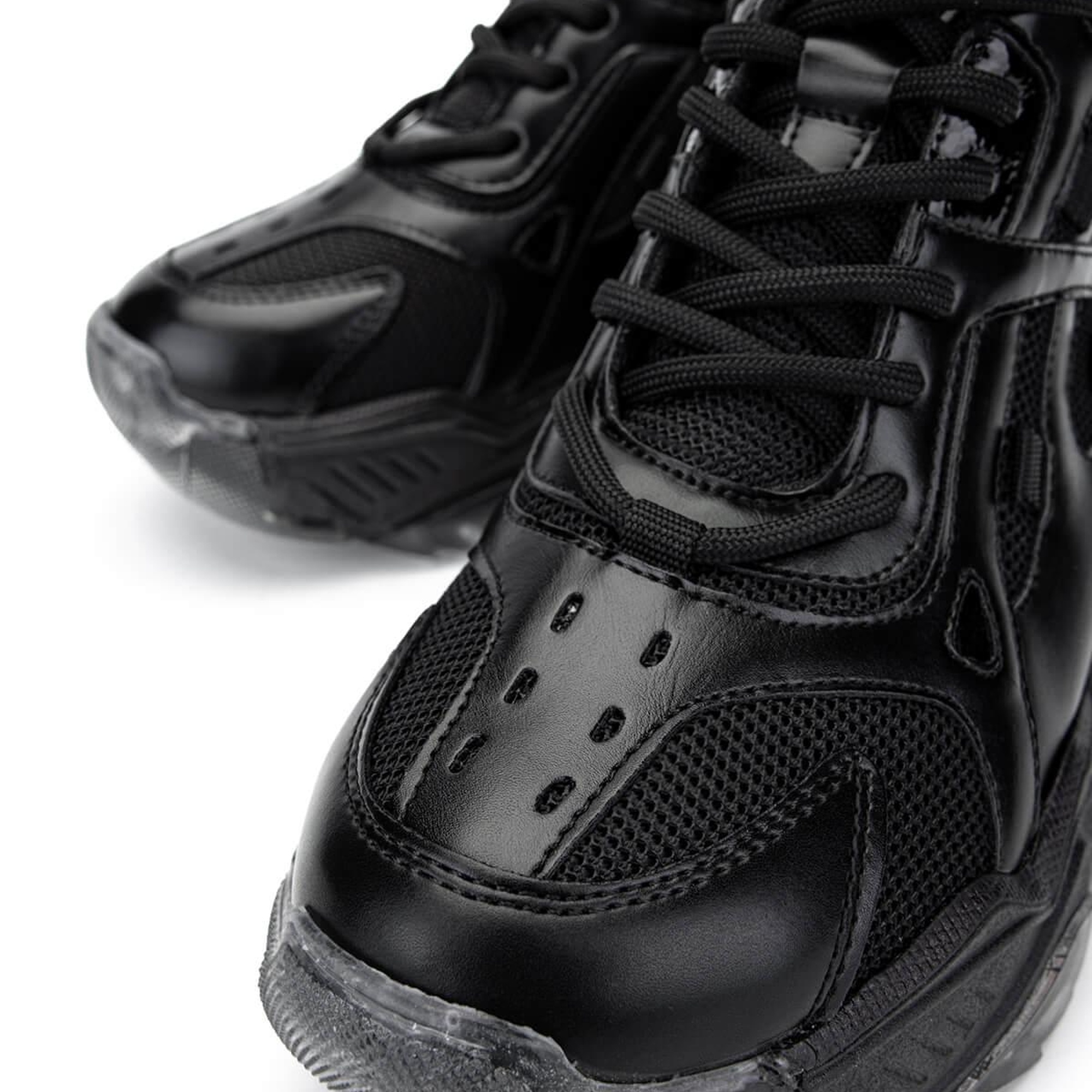 Tamer Tanca Kadın Vegan Siyah/Siyah Sneakers & Spor Bot