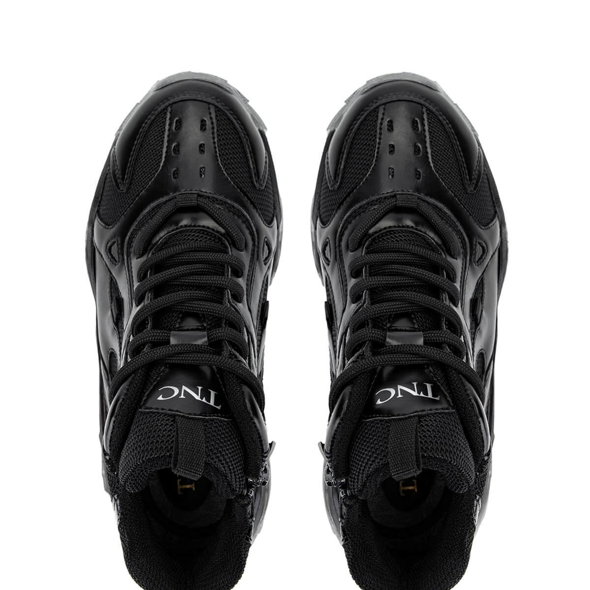 Tamer Tanca Kadın Vegan Siyah/Siyah Sneakers & Spor Bot