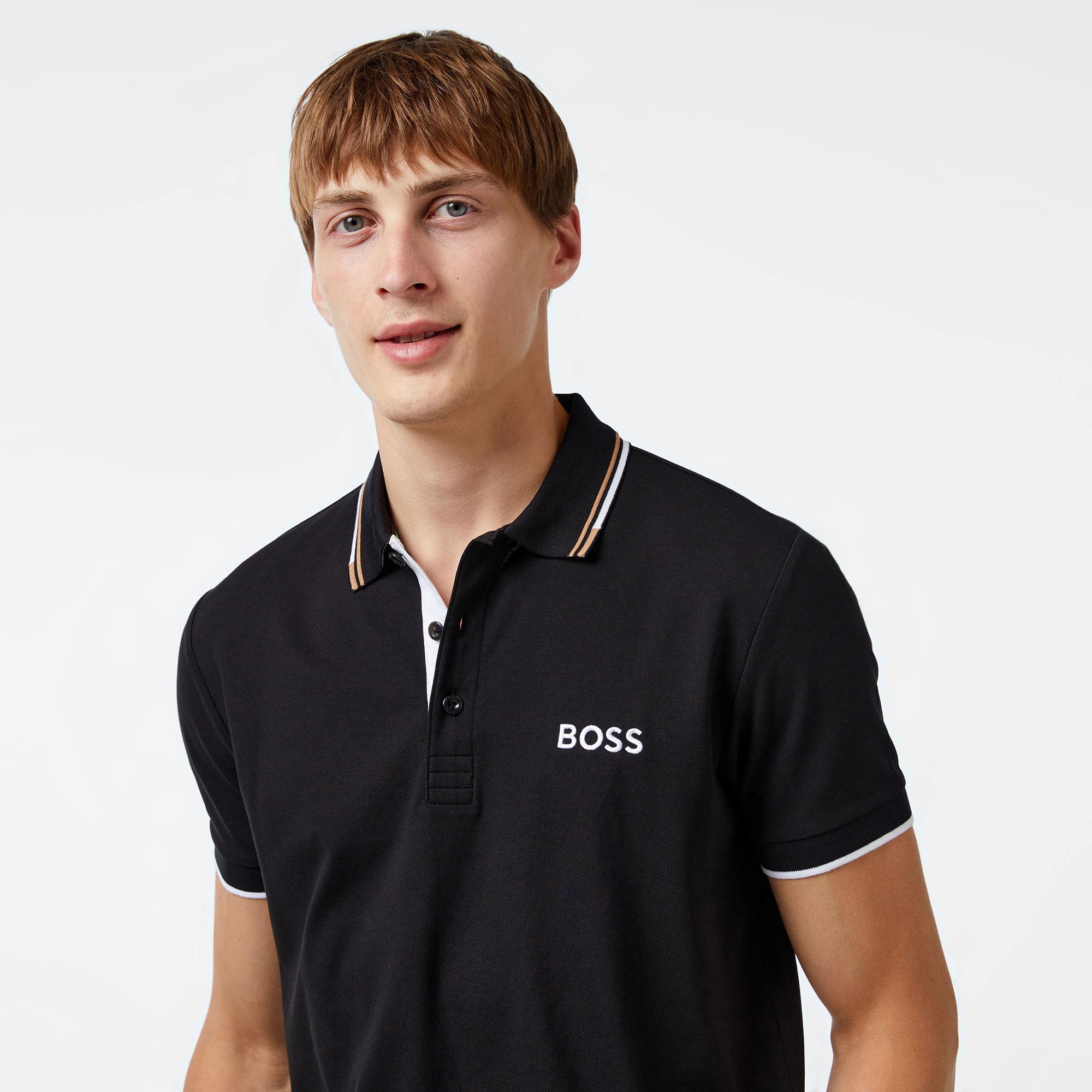 Boss Paddy Pro Erkek Siyah Polo