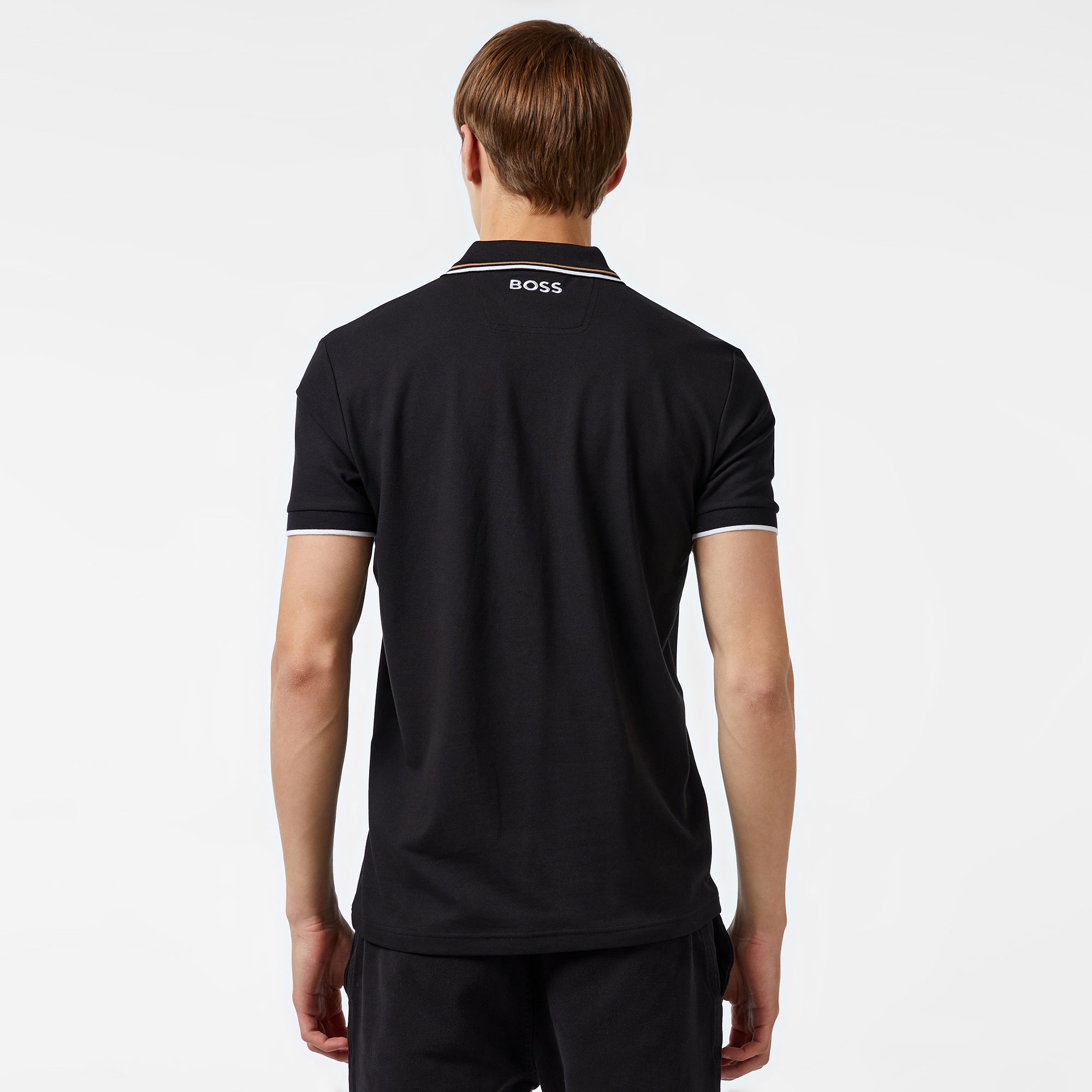 Boss Paddy Pro Erkek Siyah Polo