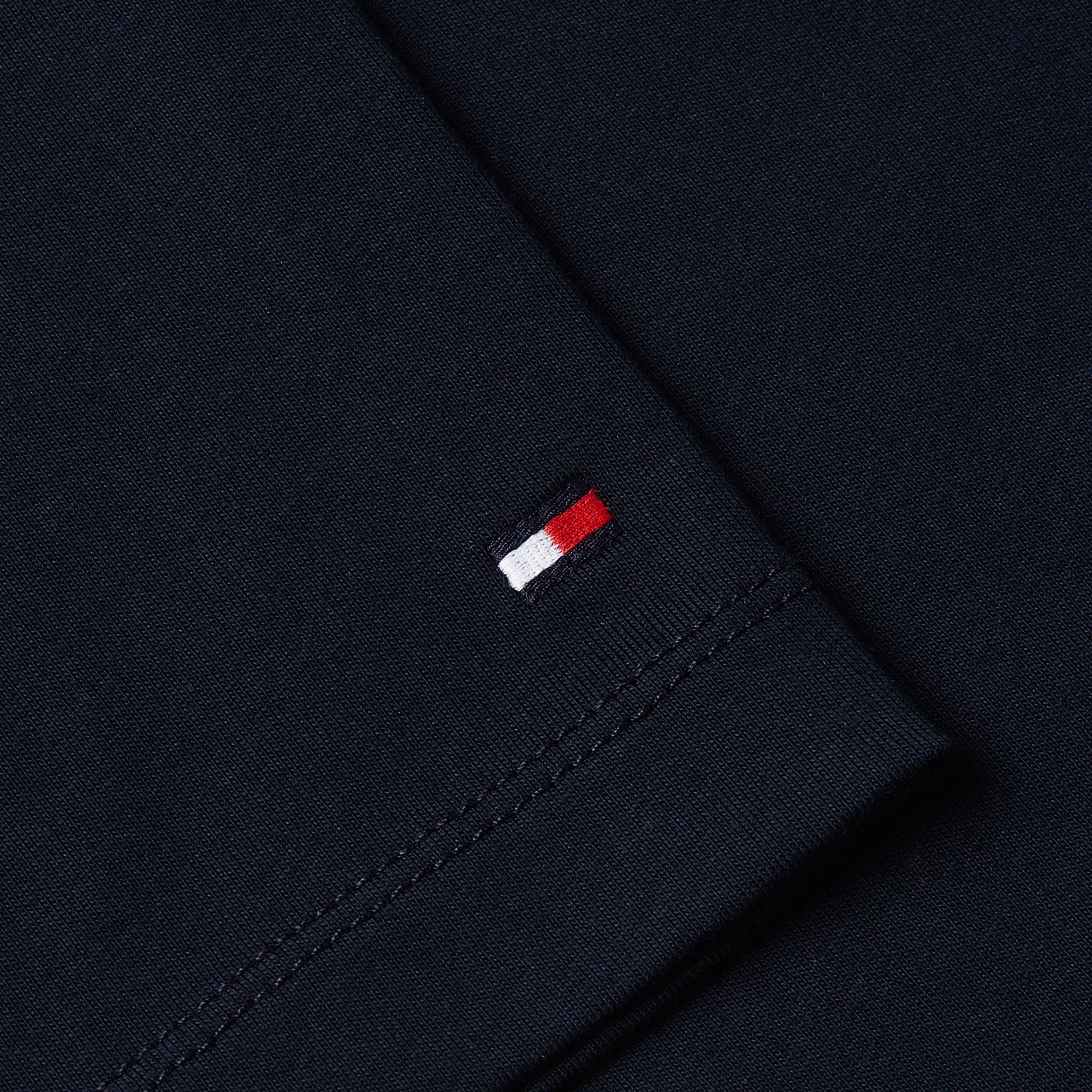 Tommy Hilfiger Script Logo Erkek Lacivert T-Shirt