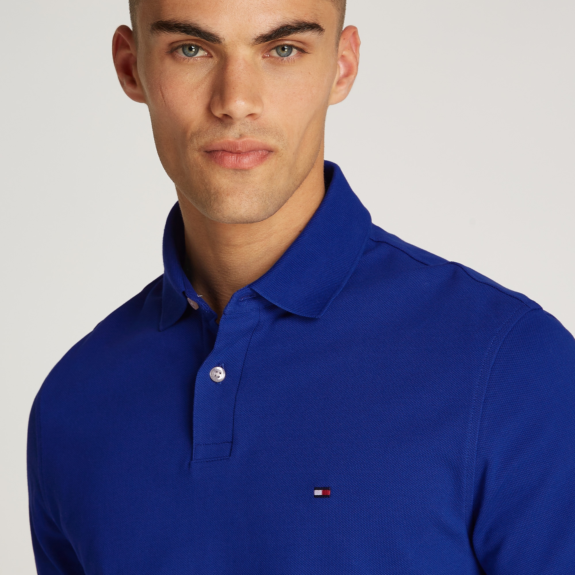 Tommy Hilfiger 1985 Regular Erkek Mavi Polo