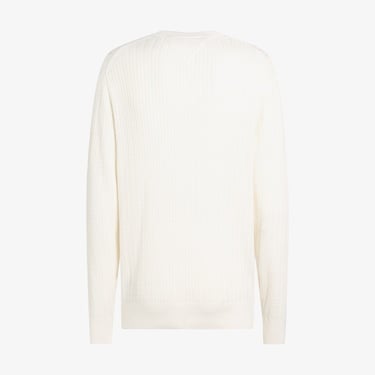  Tommy Hilfiger Herringbone Structure Erkek Beyaz Kazak