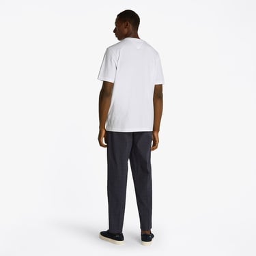  Tommy Hilfiger Essential Reg Fit Solid Erkek Beyaz T-Shirt