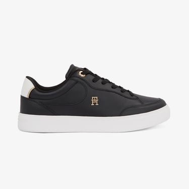  Tommy Hilfiger Essential Chic Court Kadın Siyah Sneaker