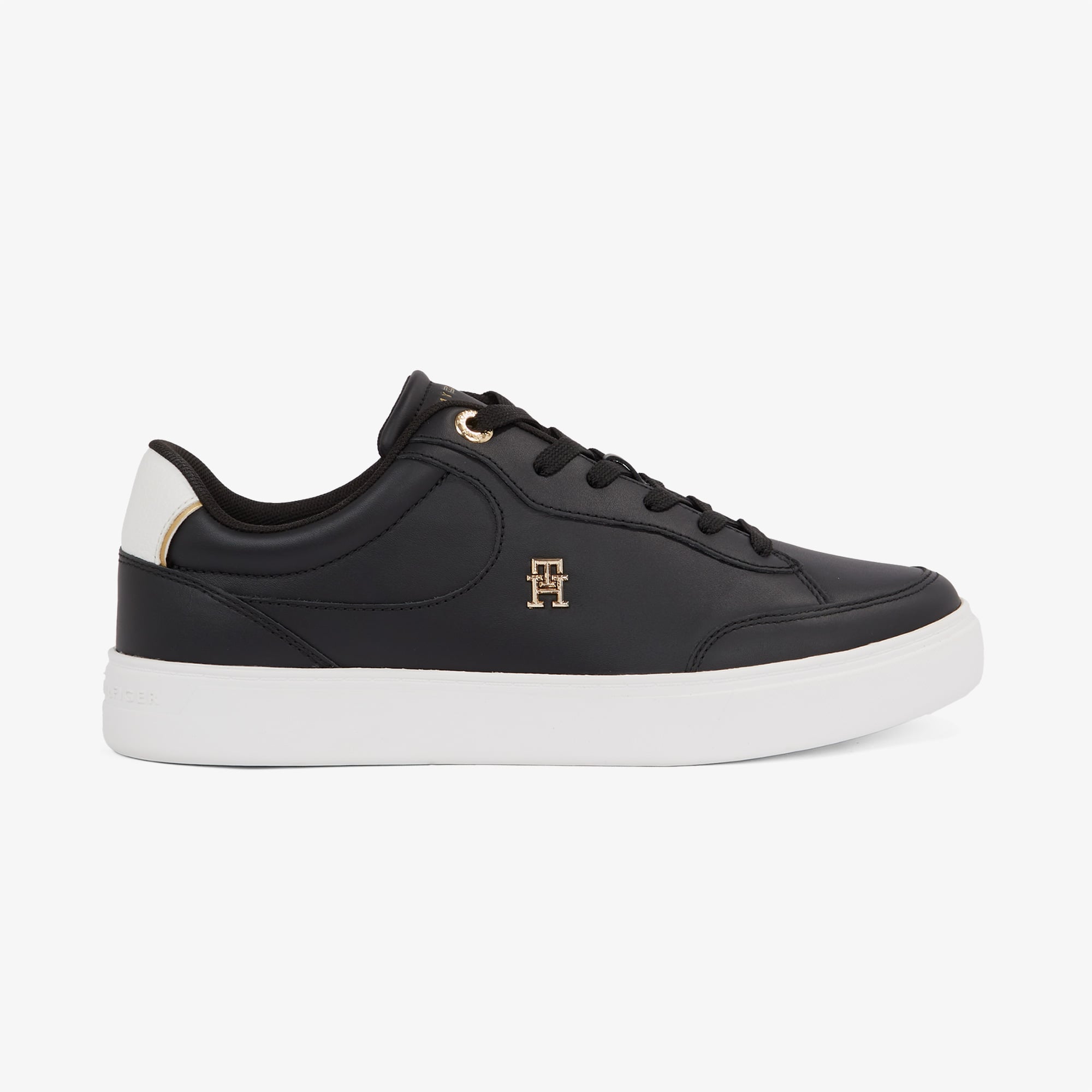  Tommy Hilfiger Essential Chic Court Kadın Siyah Sneaker