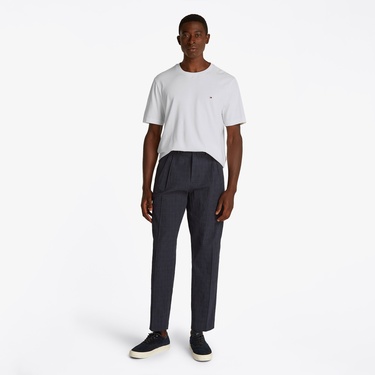  Tommy Hilfiger Essential Reg Fit Solid Erkek Beyaz T-Shirt