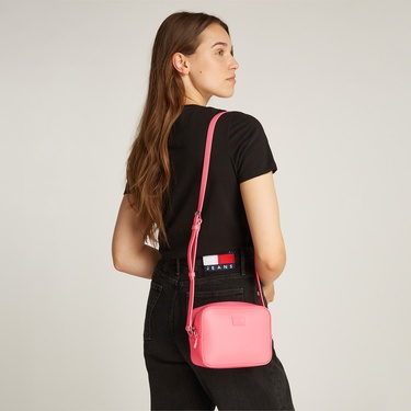  Tommy Hilfiger Ess Must Kadın Pembe El Çantası