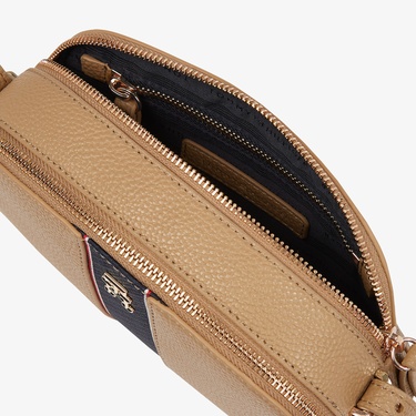  Tommy Hilfiger Legacy Kadın Haki El Çantası