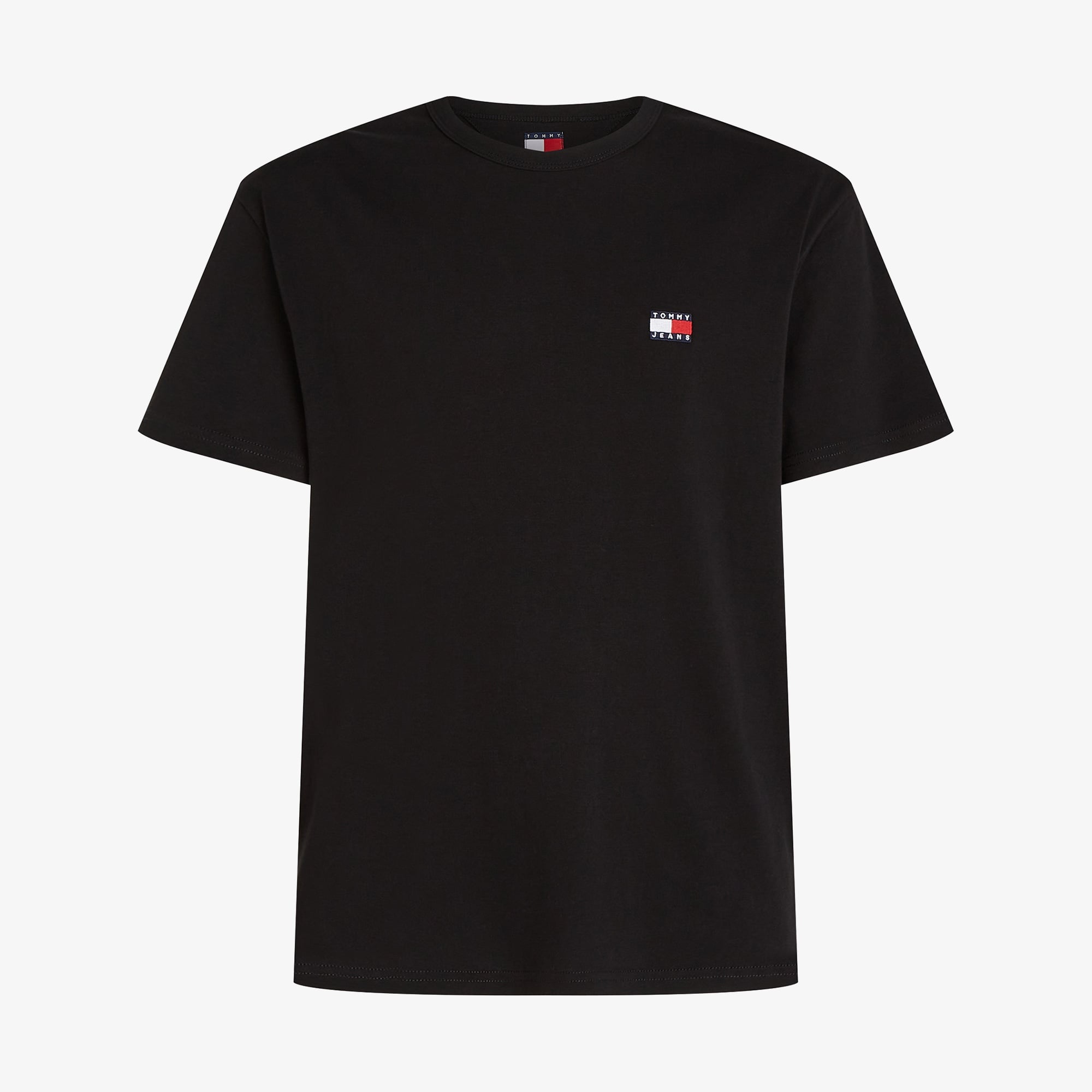 Tommy Hilfiger Badge Erkek Siyah T-Shirt