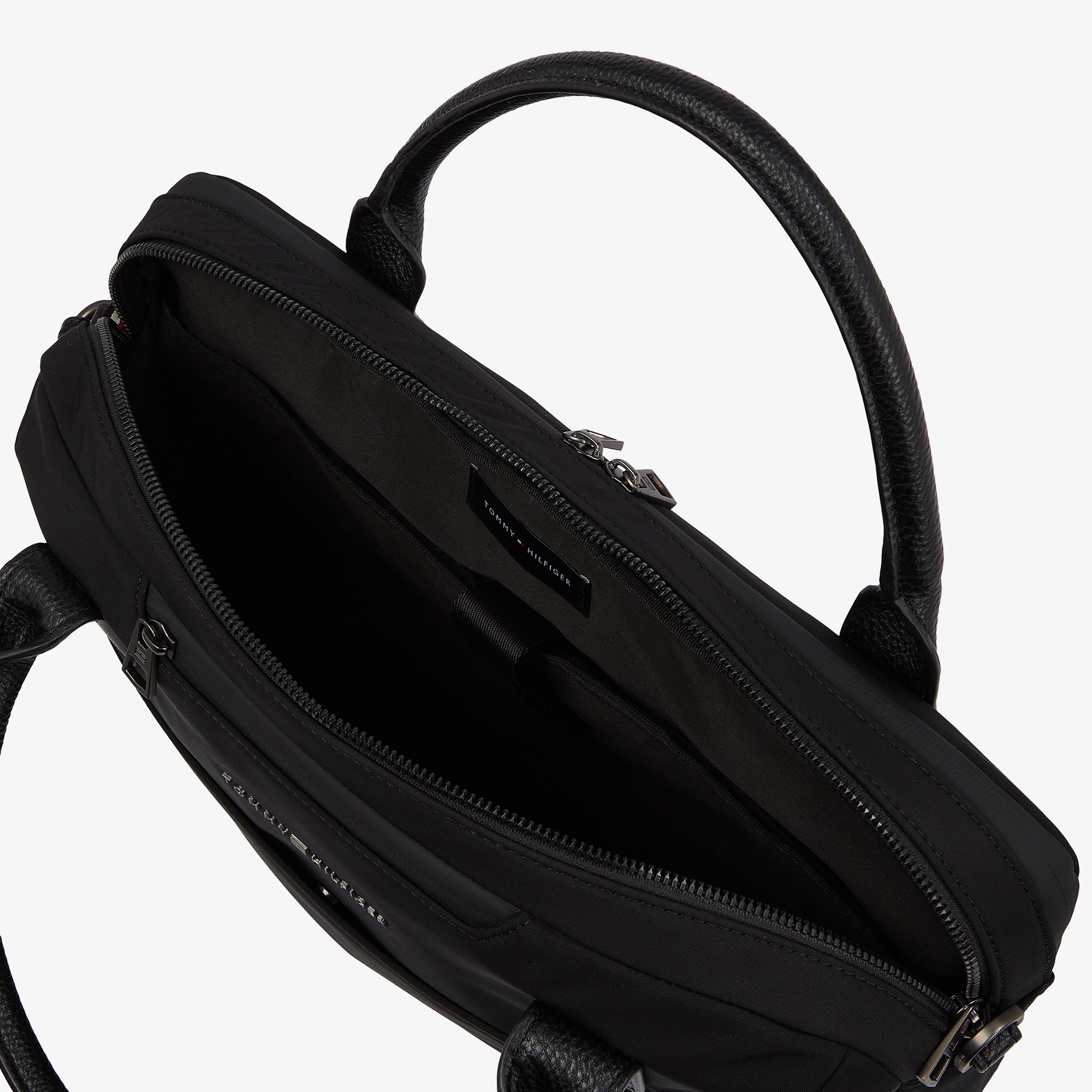Tommy Hilfiger Nylon Erkek Siyah El Çantası