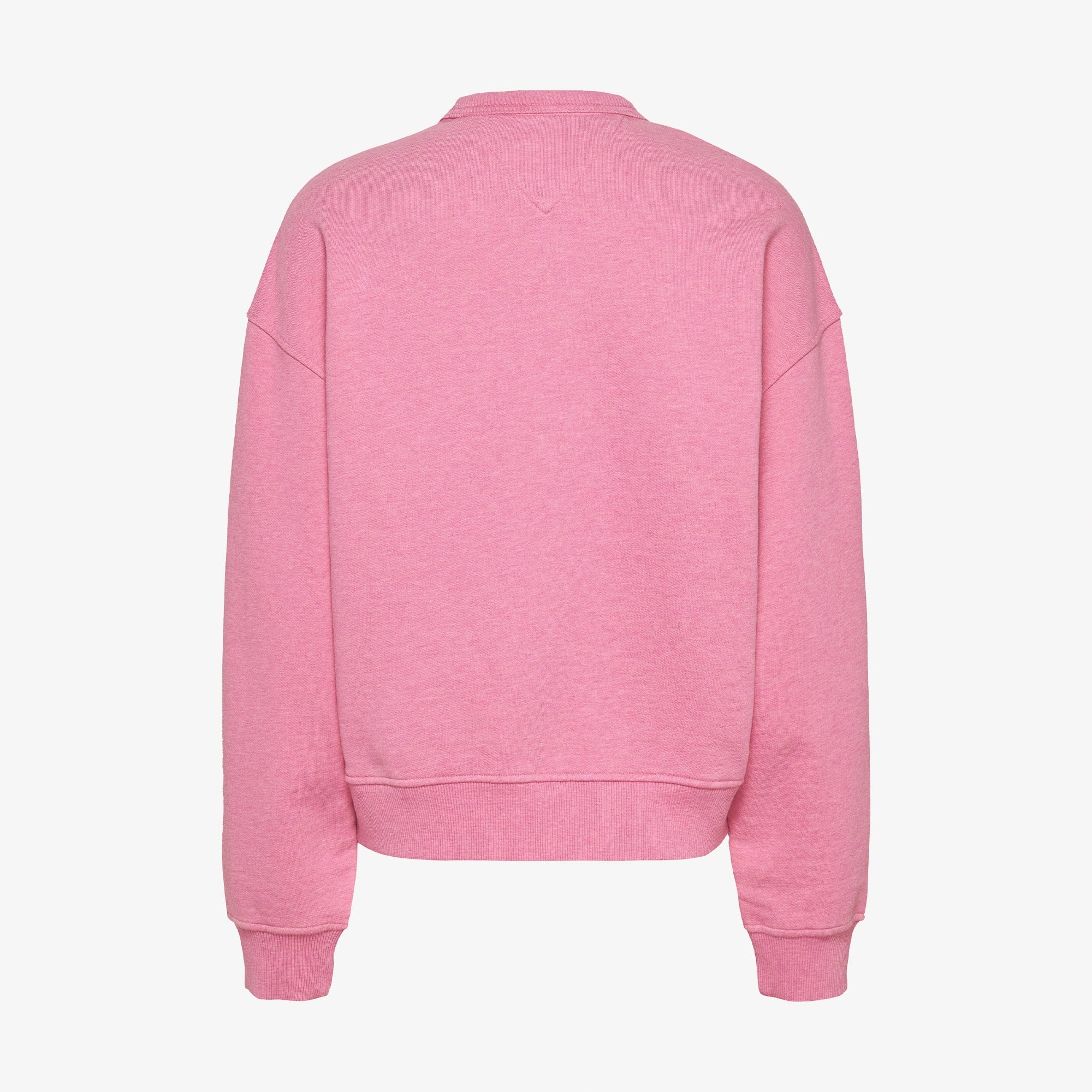 Tommy Jeans Bxy Badge Crew Kadın Pembe Sweatshirt
