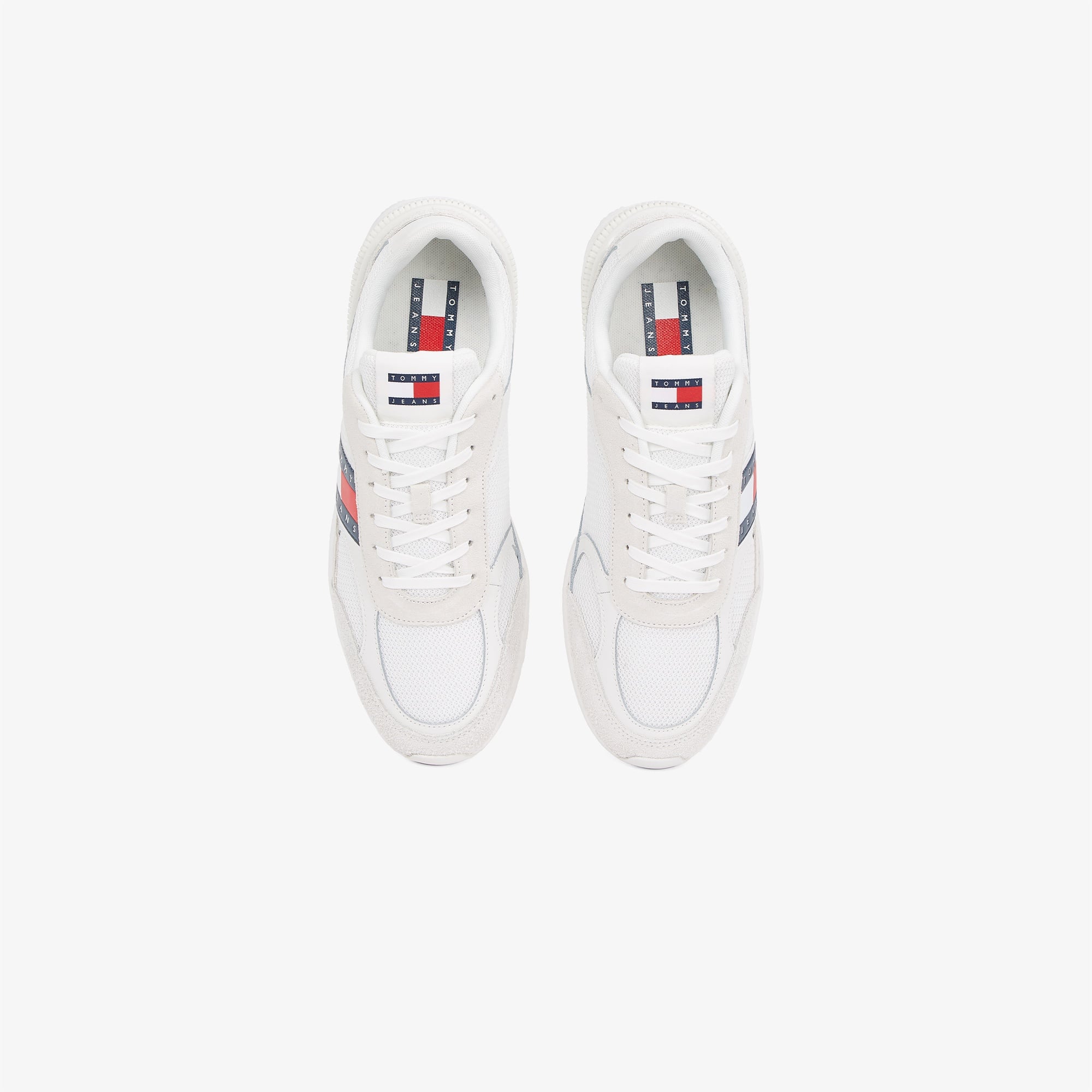 Tommy Hilfiger Technical Runner Ess Erkek Beyaz Sneaker