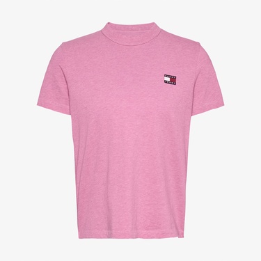  Tommy Jeans Reg Badge Kadın Pembe T-Shirt