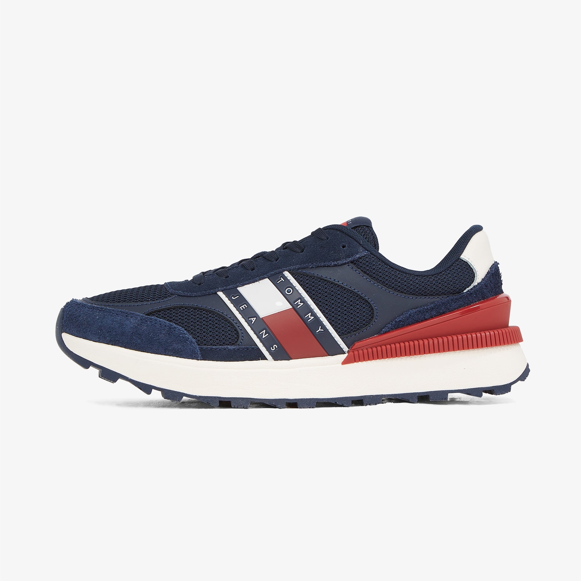 Tommy Hilfiger Technical Runner Ess Erkek Lacivert Sneaker