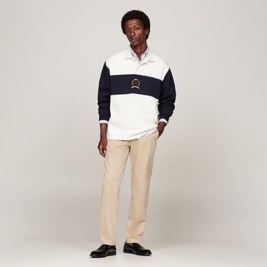  Tommy Hilfiger Harlem Chino Satin Erkek Bej Pantolon