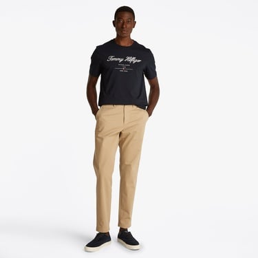  Tommy Hilfiger Harlem Chino Satin Erkek Bej Pantolon