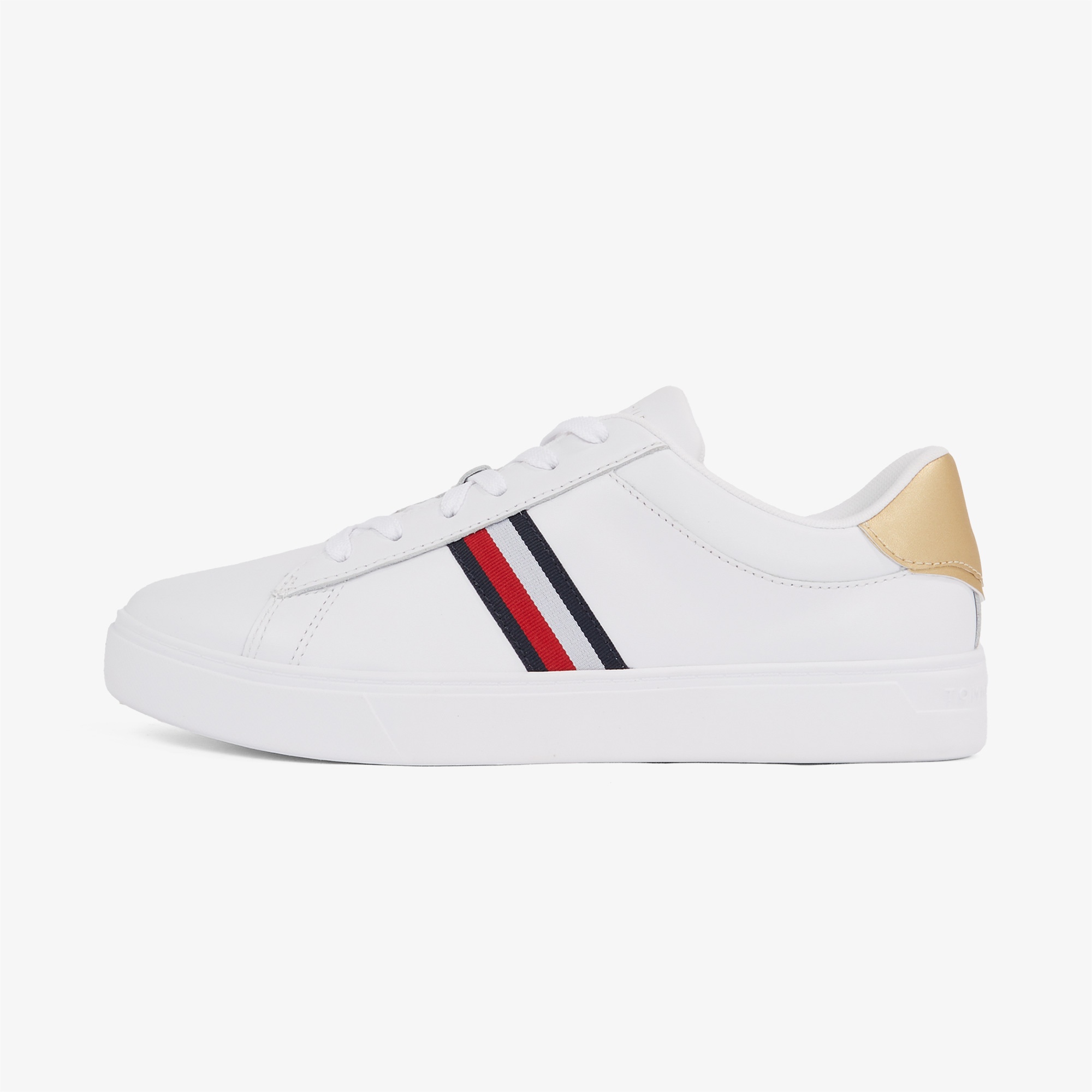 Tommy Hilfiger Essential Court Kadın Beyaz Sneaker
