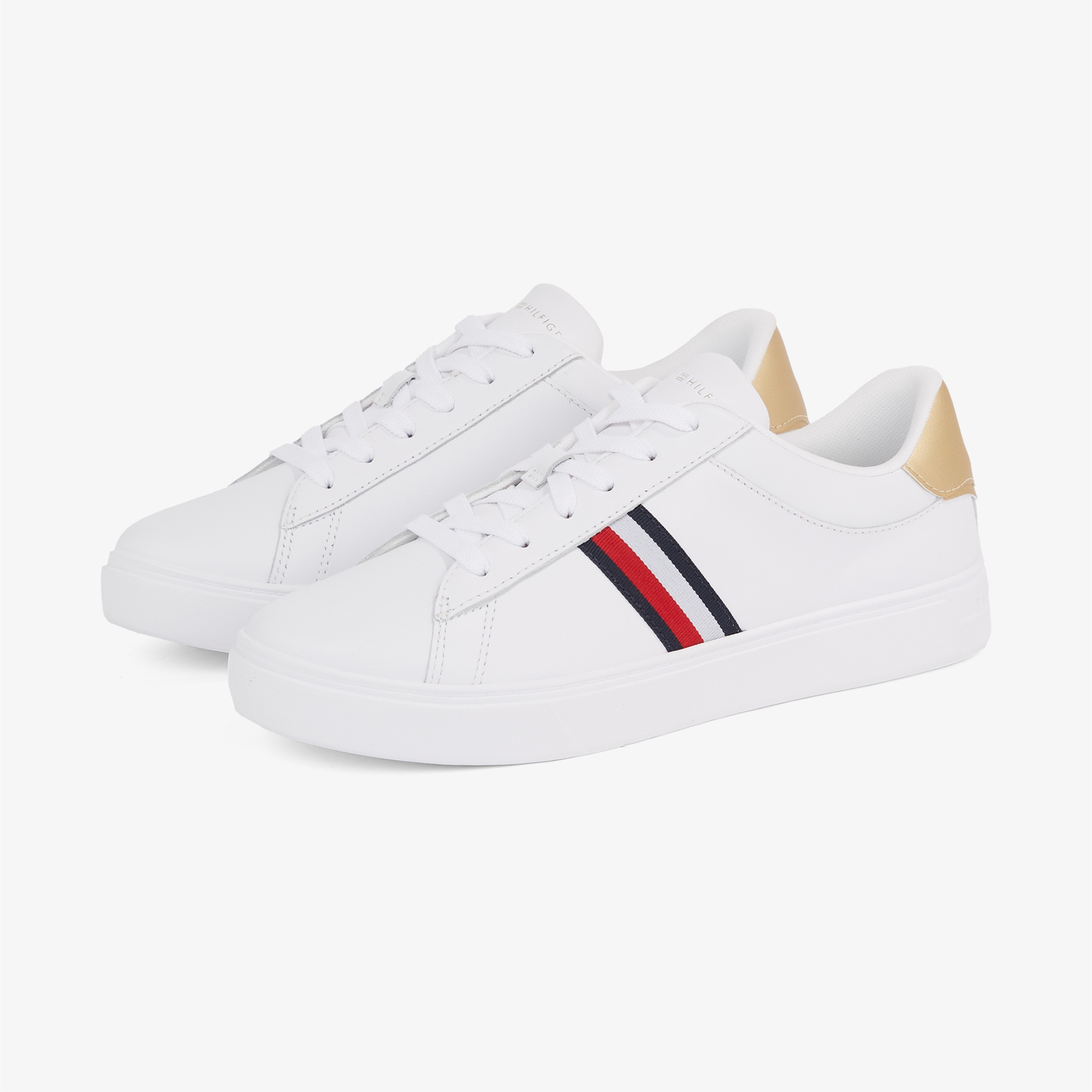 Tommy Hilfiger Essential Court Kadın Beyaz Sneaker