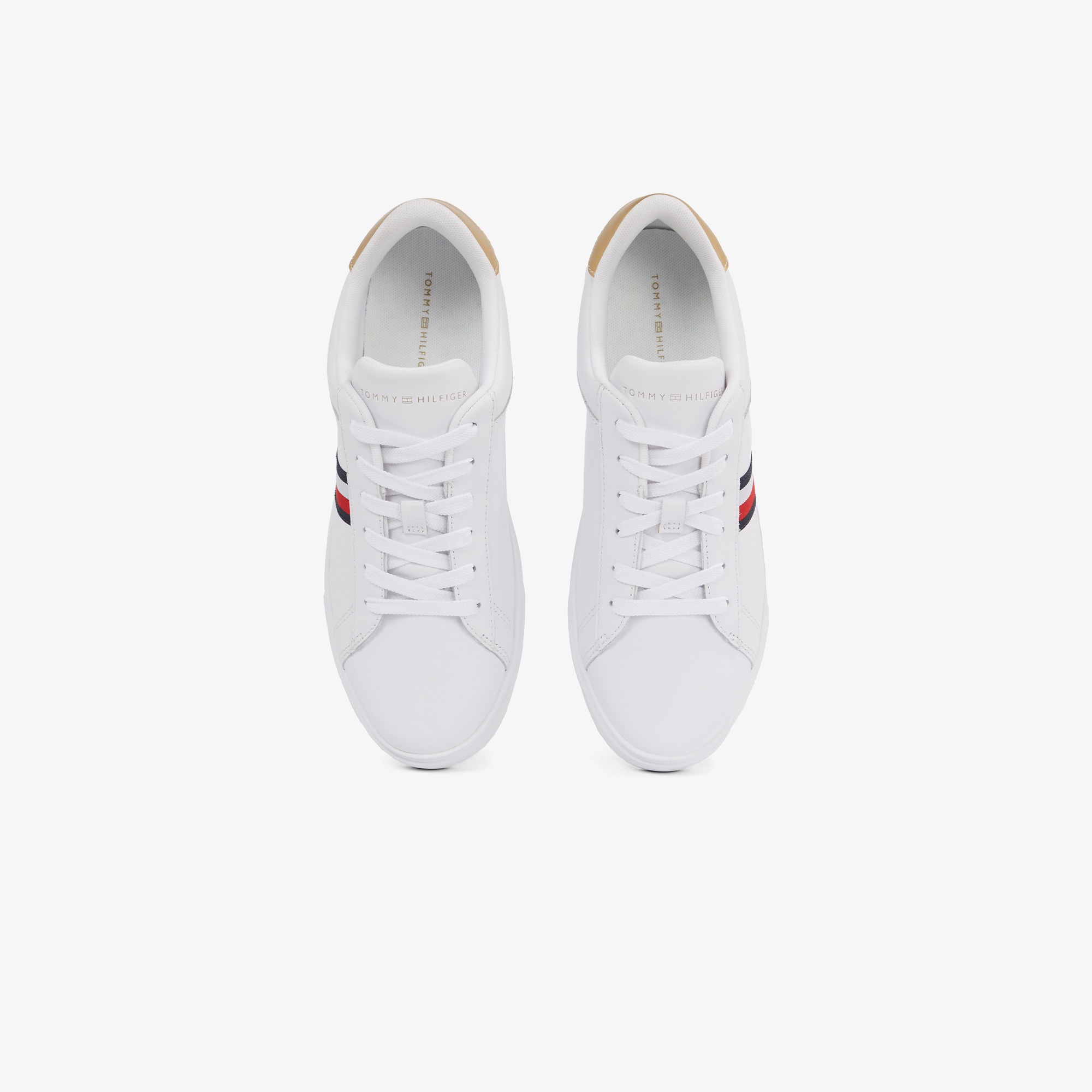 Tommy Hilfiger Essential Court Kadın Beyaz Sneaker