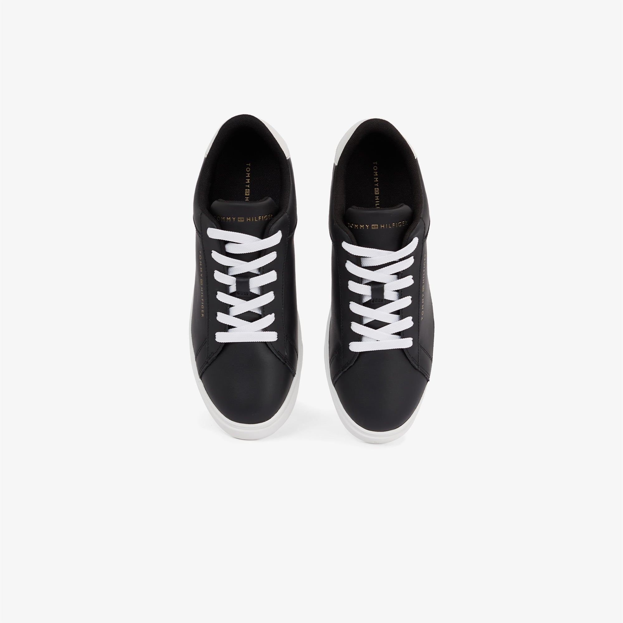 Tommy Hilfiger Essential Court Kadın Siyah Sneaker