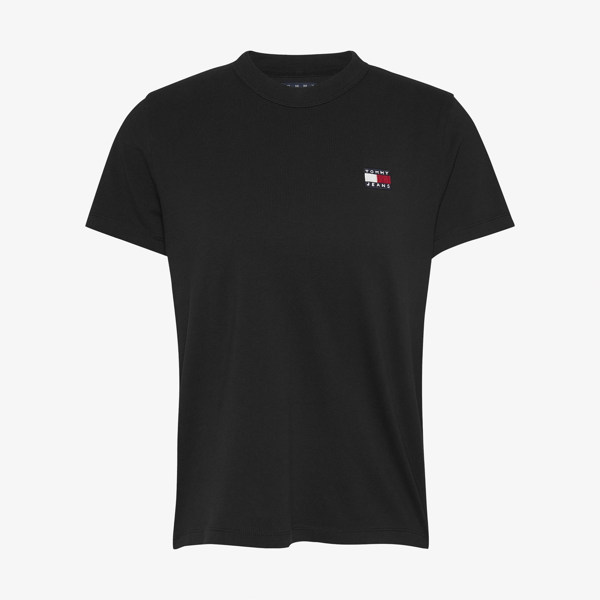 Tommy Jeans Reg Badge Kadın Siyah T-Shirt