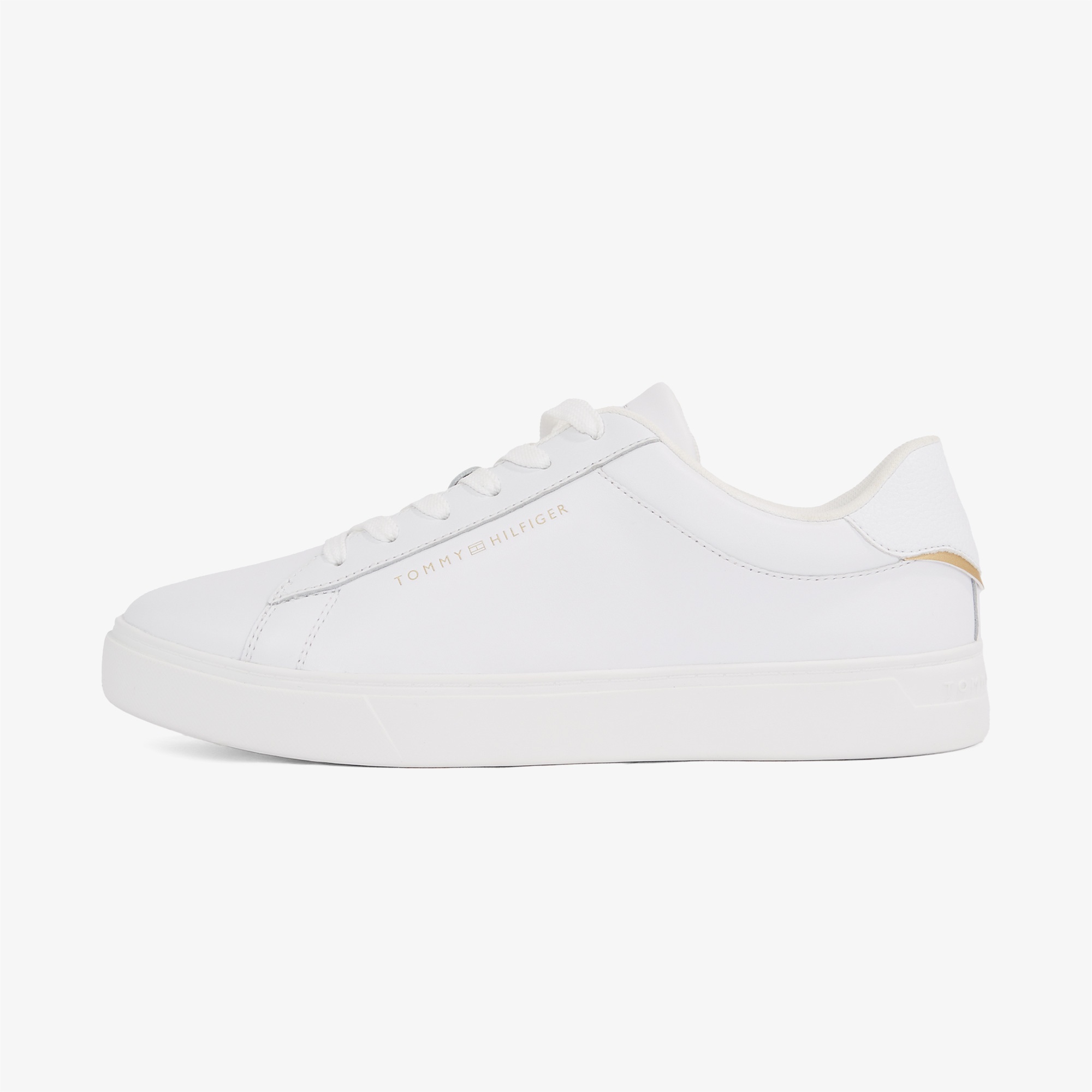 Tommy Hilfiger Essential Court Kadın Beyaz Sneaker