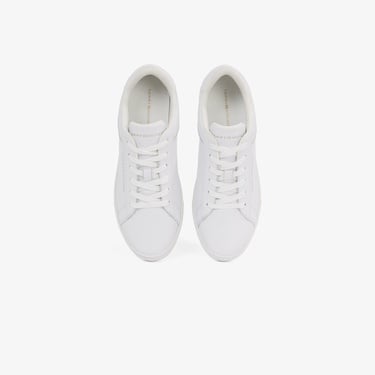  Tommy Hilfiger Essential Court Kadın Beyaz Sneaker