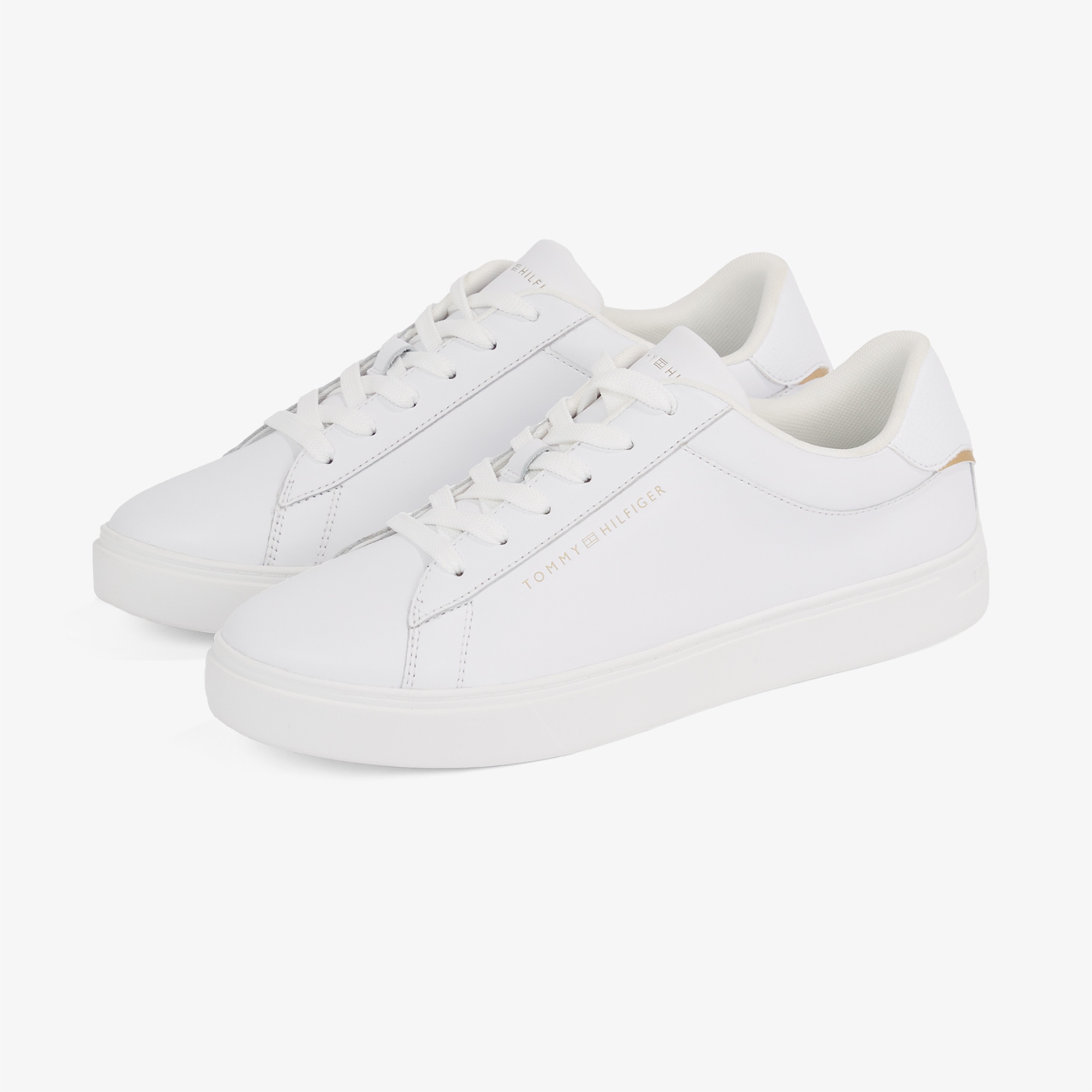 Tommy Hilfiger Essential Court Kadın Beyaz Sneaker