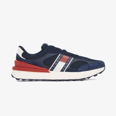  Tommy Hilfiger Technical Runner Ess Erkek Lacivert Sneaker