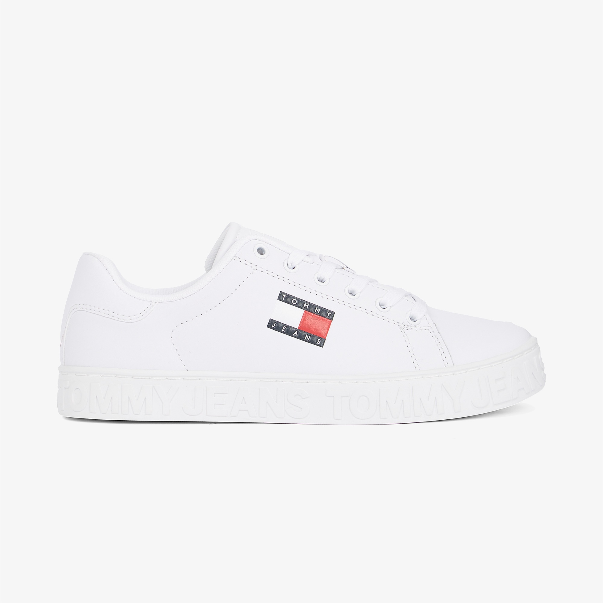 Tommy Hilfiger Logo Kadın Beyaz Sneaker