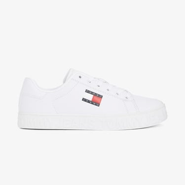  Tommy Hilfiger Logo Kadın Beyaz Sneaker
