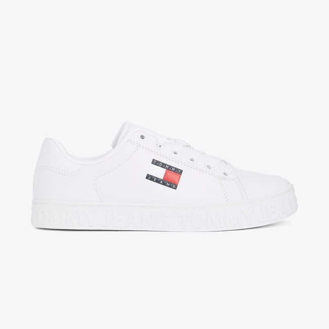  Tommy Hilfiger Logo Kadın Beyaz Sneaker