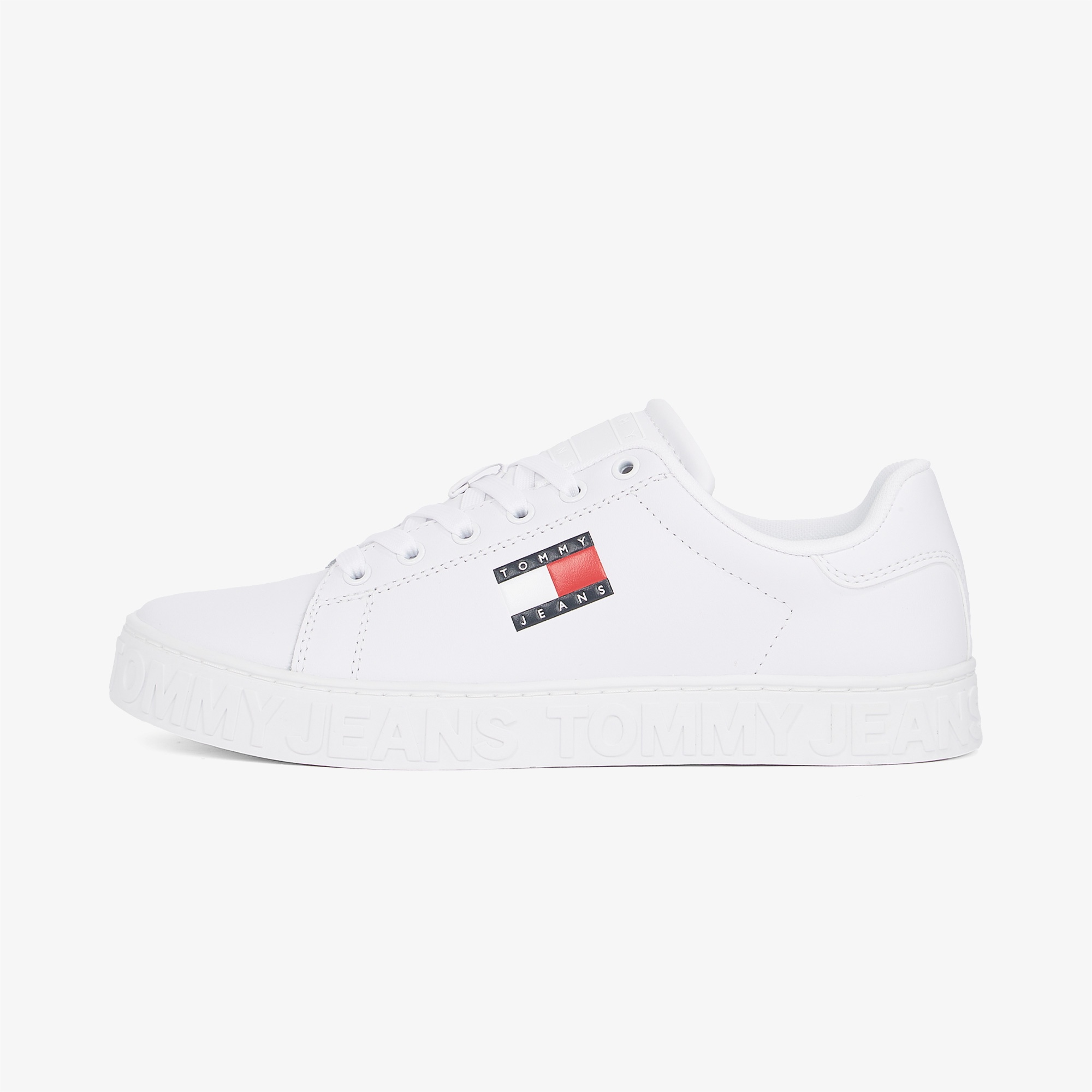 Tommy Hilfiger Logo Kadın Beyaz Sneaker
