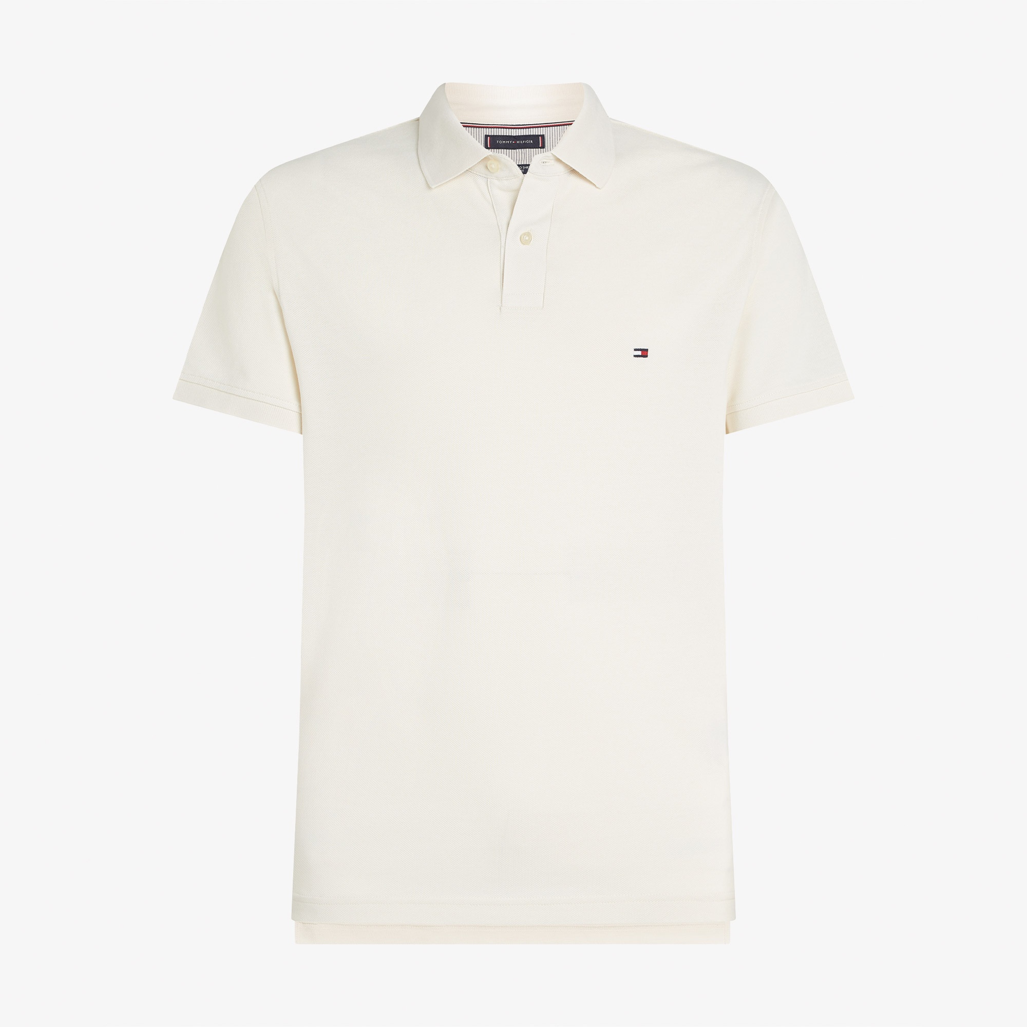 Tommy Hilfiger 1985 Regular Erkek Krem Rengi Polo